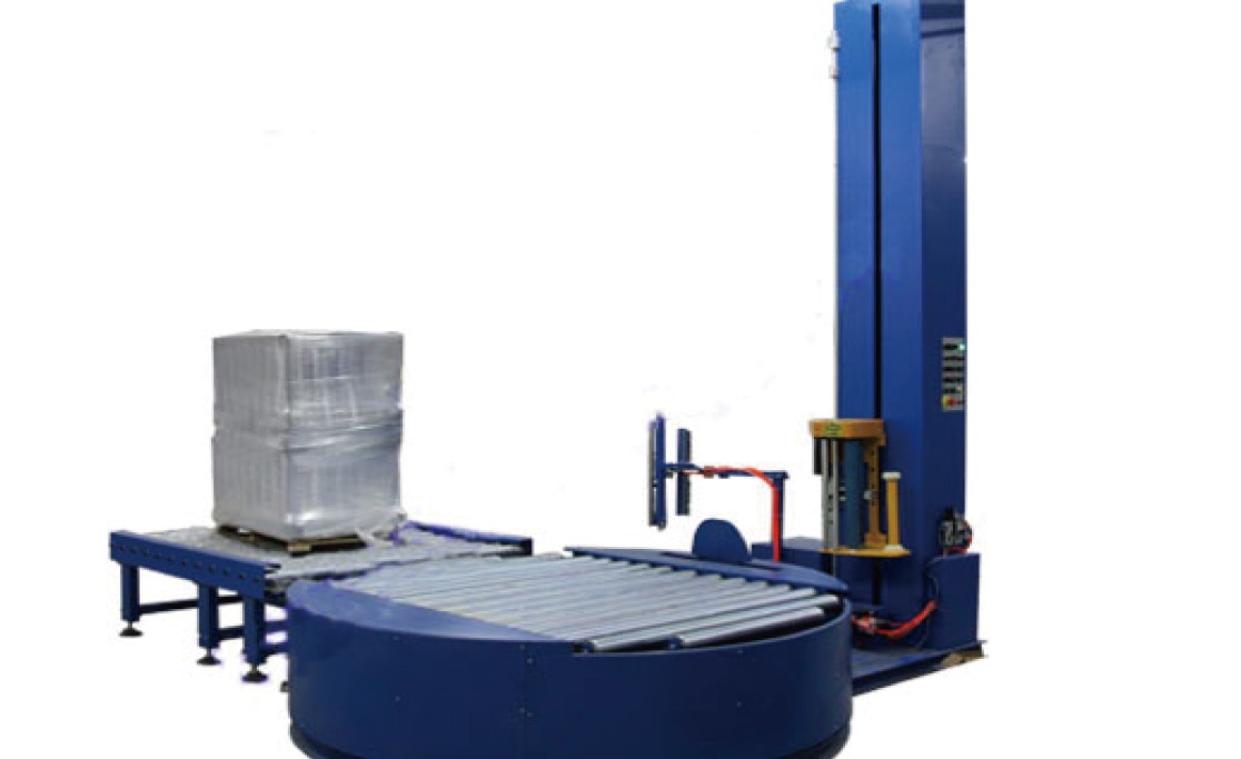 In-Line Stretch Film Wrapper
