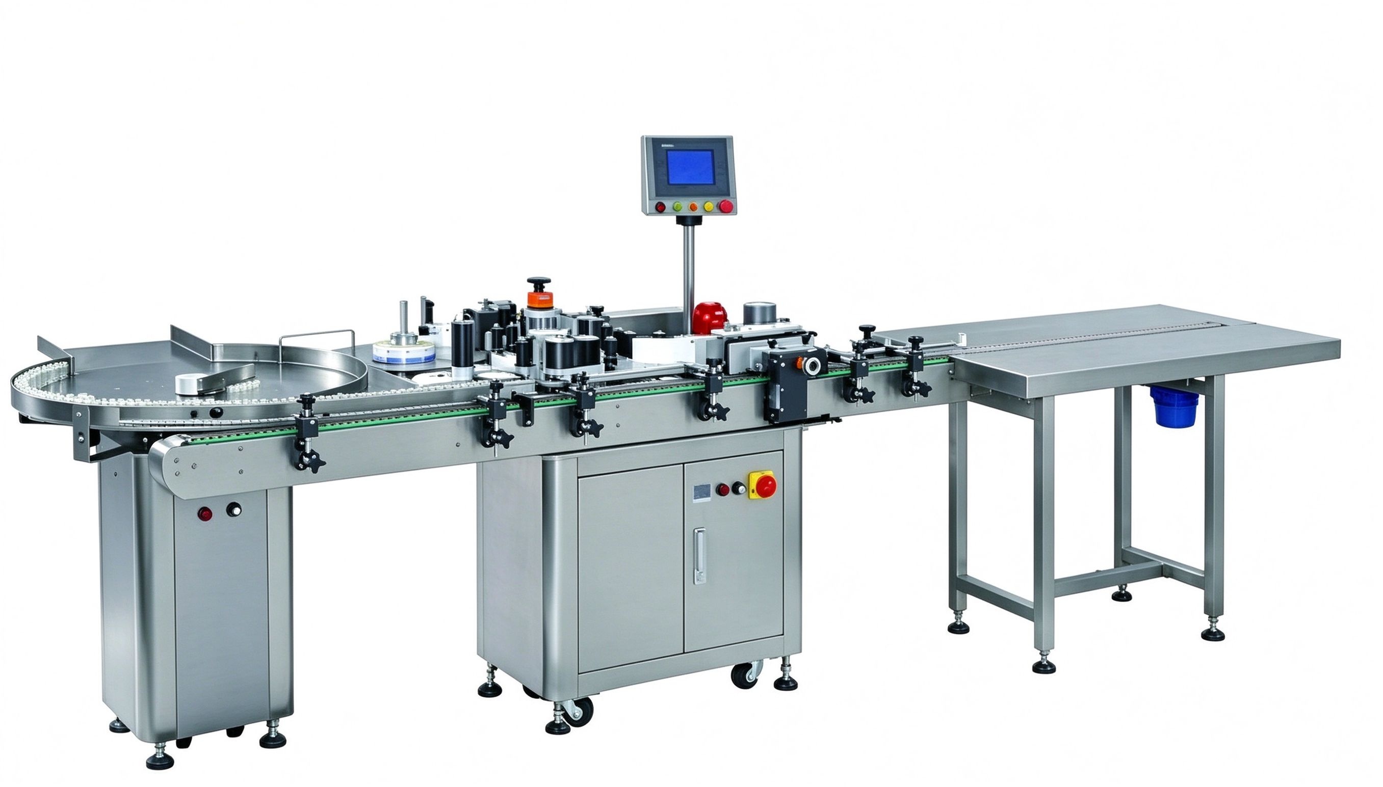 High-Speed Vertical Small Round Bottle Labeling Machine