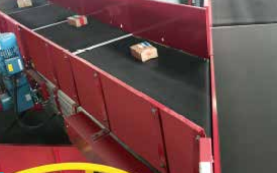 Angled Belt Conveyor