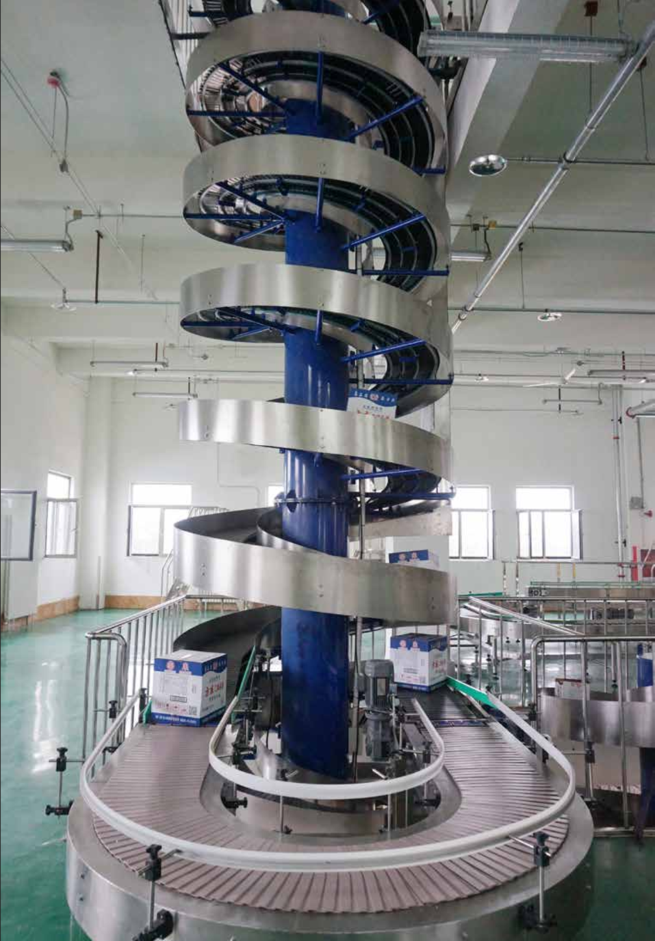 Chain Plate Spiral Lifter